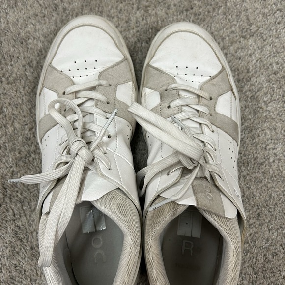 On‎ Cloud The Roger Clubhouse Shoes Men\'s Size 13 White Tennis 48.99144 White main image 16